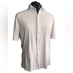 EUC Hart Schaffner Marx Hartsoft luxury 100% cotton button down shirt Men’s Sz M